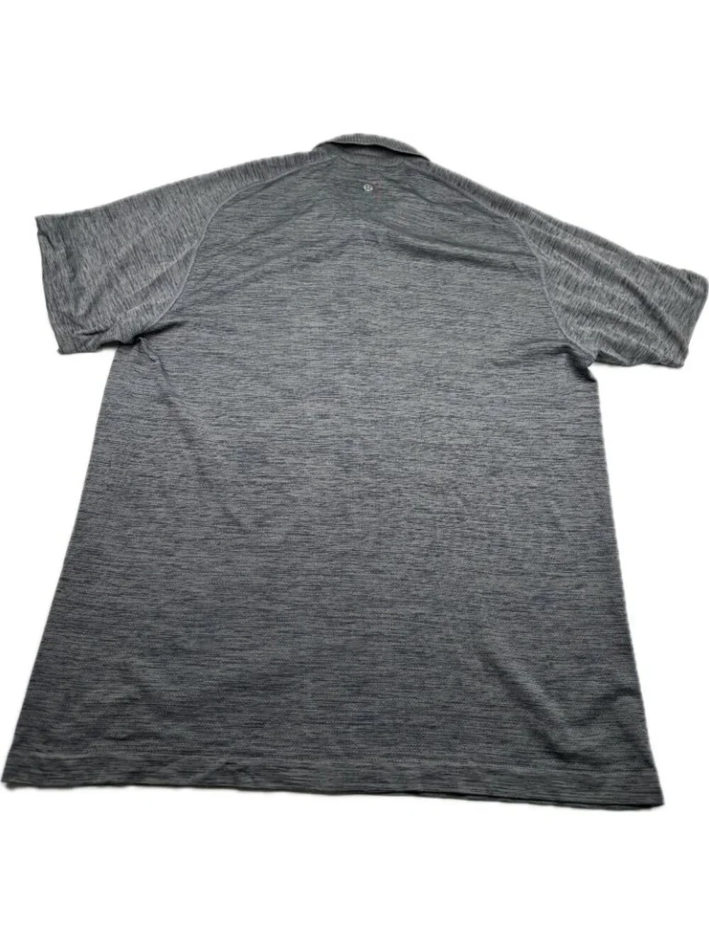 Lululemon Polo Shirt Metal Vent Tech Gray Athletic Gym Mens XXL